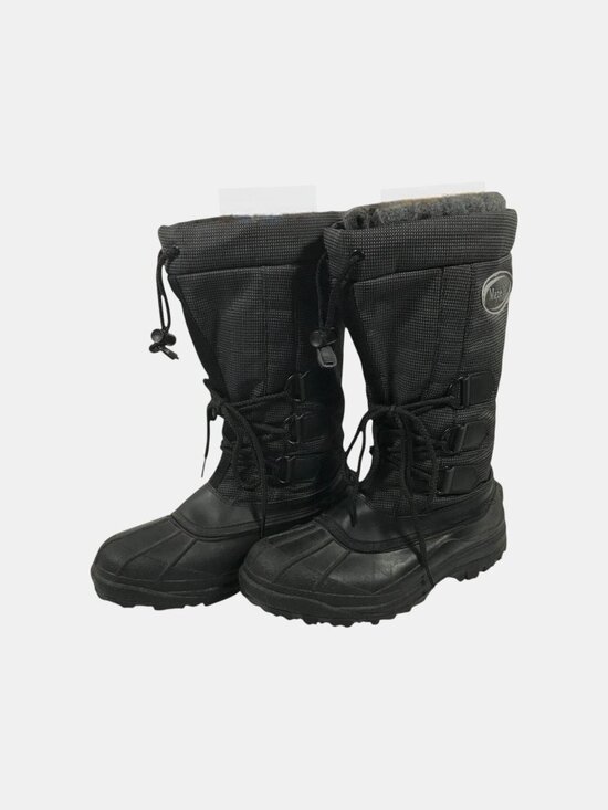Maple Leaf Canada Black Insulated Winter‎ Snow Boots Mens US 7G UK 6.5 EU 40 main image 12